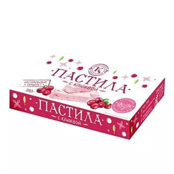 Пастила с Клюквой 180гр Фабрика Сладостей