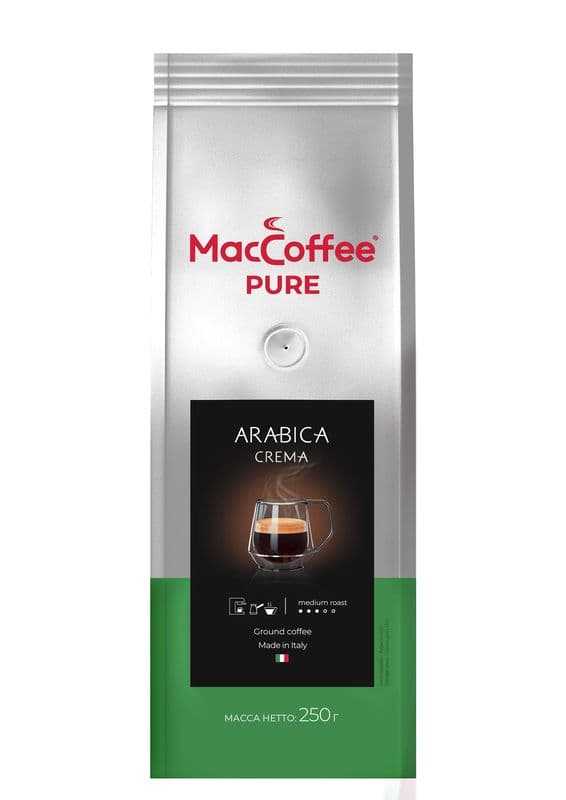 Кофе Маккофе Арабика Крема зерно 250г