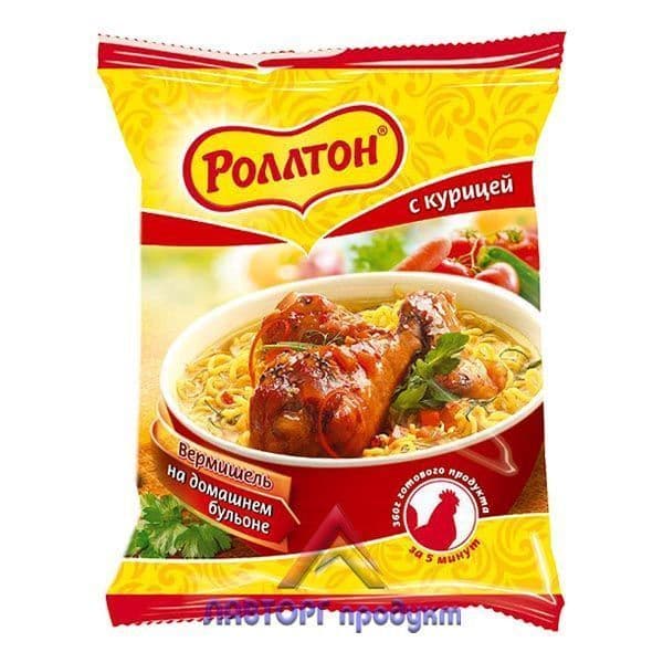 Вер.Роллтон+5 вит курица 60г