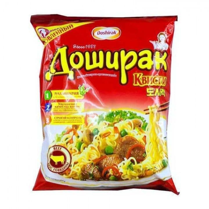 Лапша Доширак Квисти говядина б/п 70г