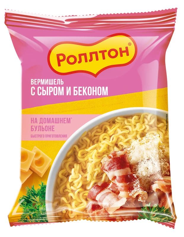 Вер.Роллтон+5 вит сыр бекон 60г
