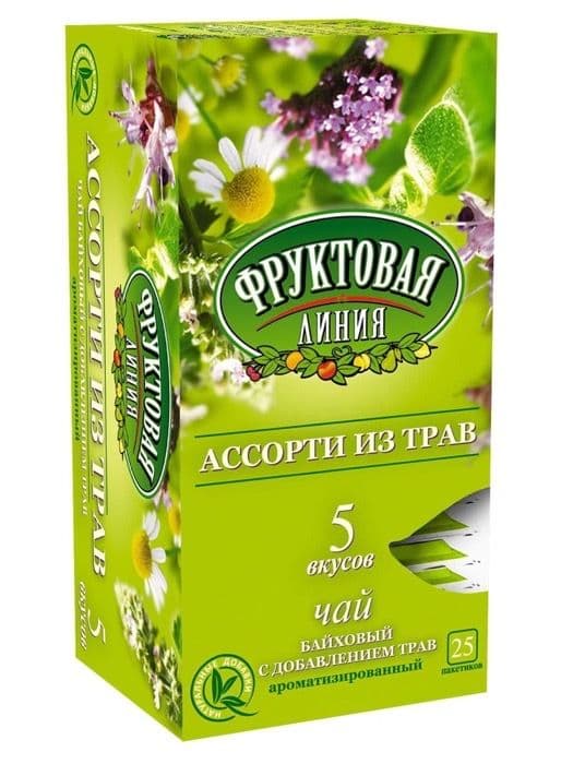 Чай Сан Лиф Ассорти Фрукты и Цветы 25пак*2г