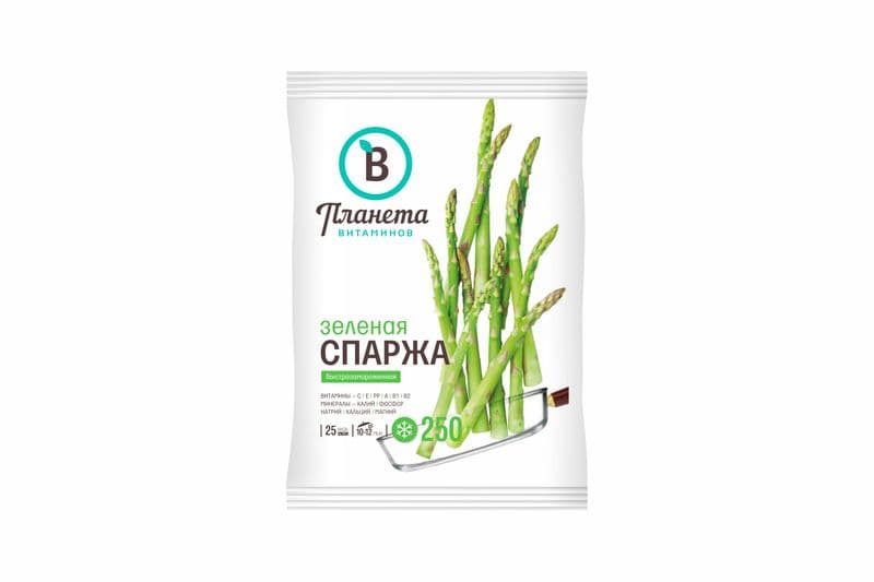 Спаржа зел.250гр.Планета Витам 20шт