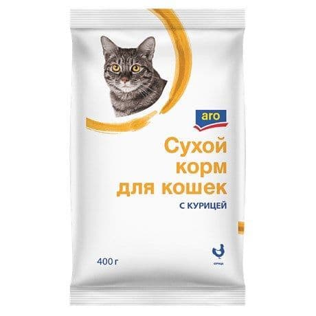 Аро д/кошек с курицей 400г
