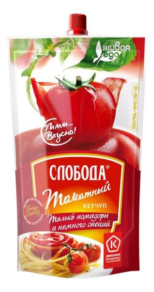 Кетчуп Слобода Томатный 320г м/у