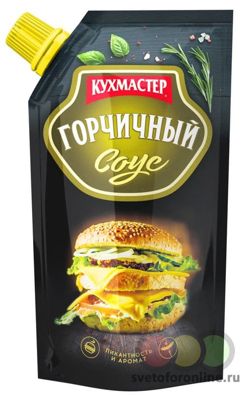 Соус Горчичный 260гр Кухмастер
