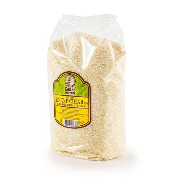 Крупа Кукурузная белая 800г Родные края