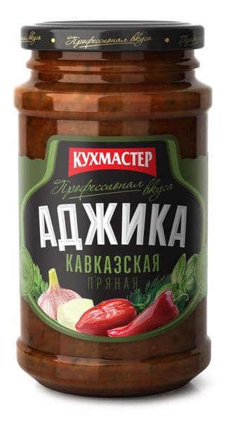Аджика Кавказская 190г Кухмастер*12