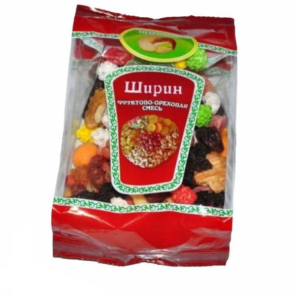Фруктово-ореховая смесь 400г Ширин