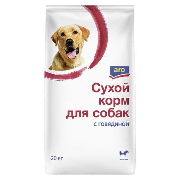Аро корм д/собак с говядиной 85г*25