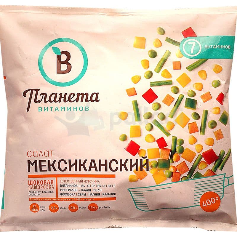Салат Мексиканский с/м 400гр Планета витаминов