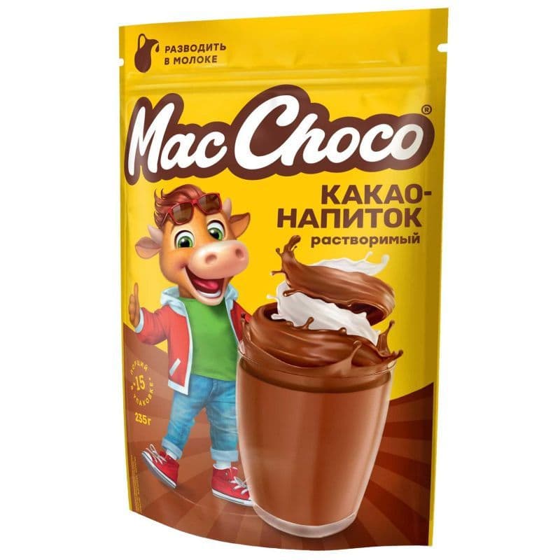 Какао Маккофе Шоко 235г м/у