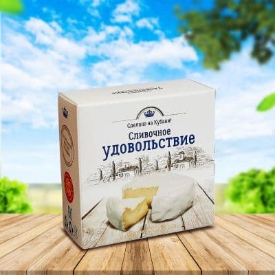 Сыр с белой плесенью Сливочное удовольствие 125г Калория