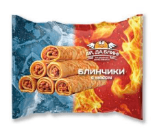 Блинчики " По-Домашнему" с мясом  700г Добрый повар