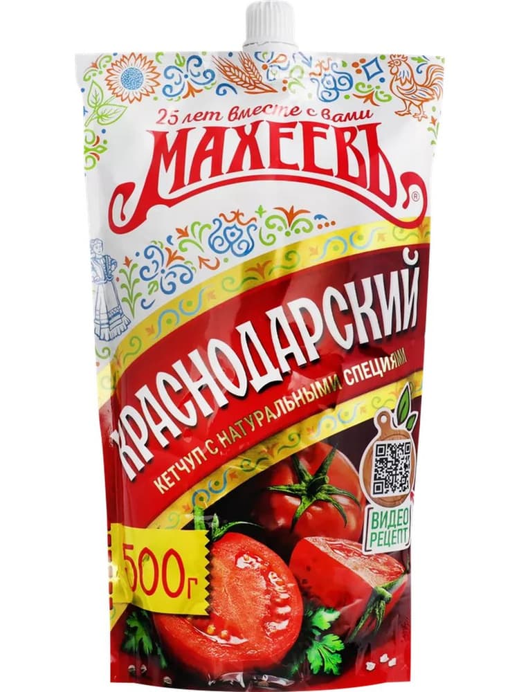 Кетчуп Махеев Краснодарский 500г м/у