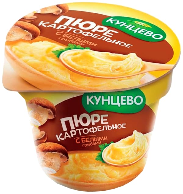 Карт.пюре Кунцево белые грибы 40г