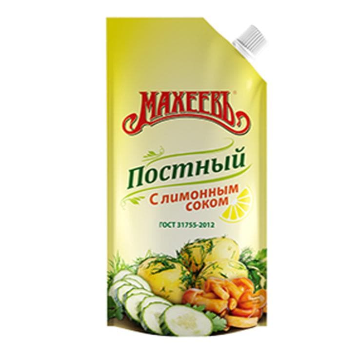 Майонез Махеев Постный 190г