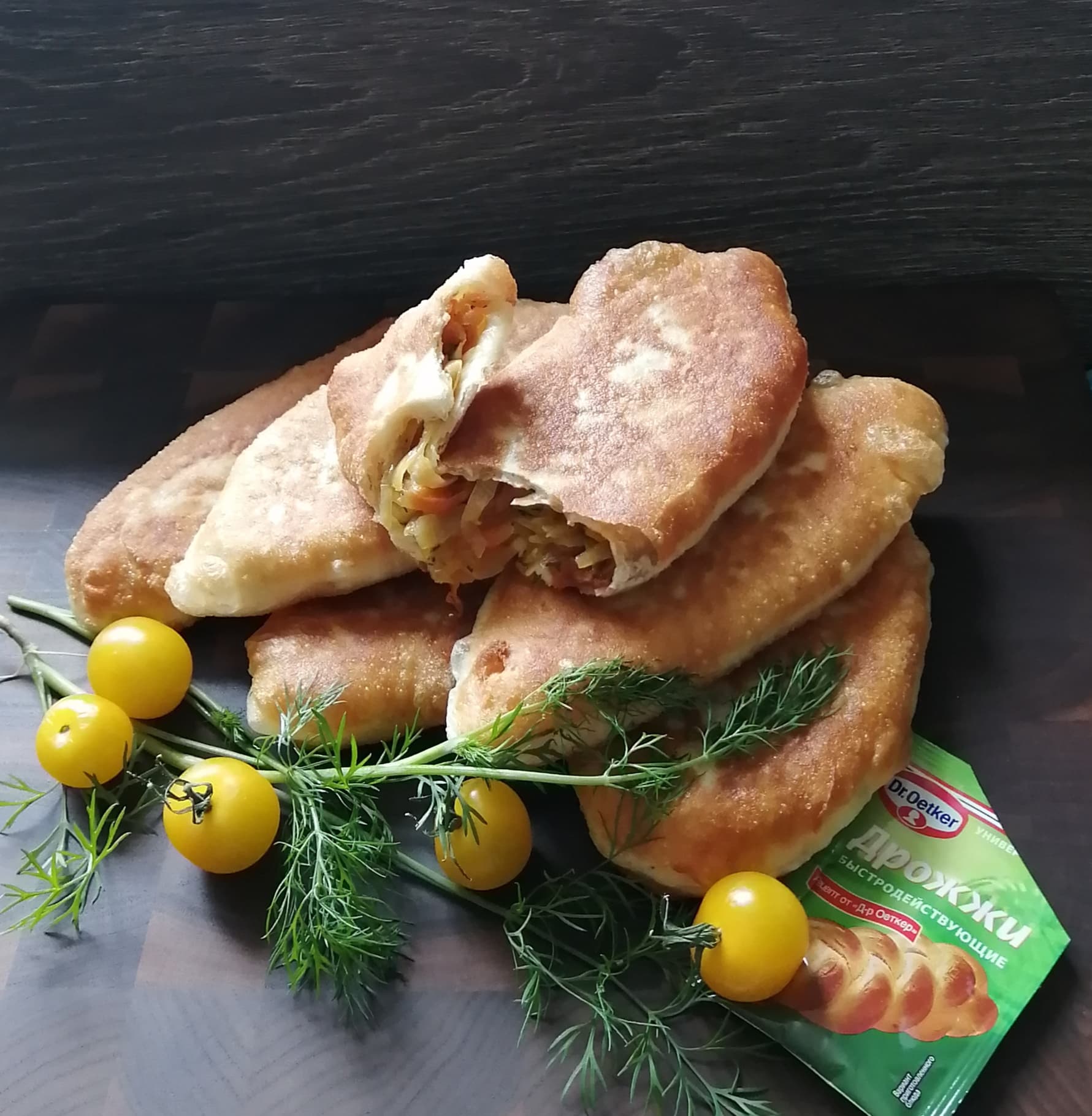Пирожки с капустой в/с 100г Армхлеб