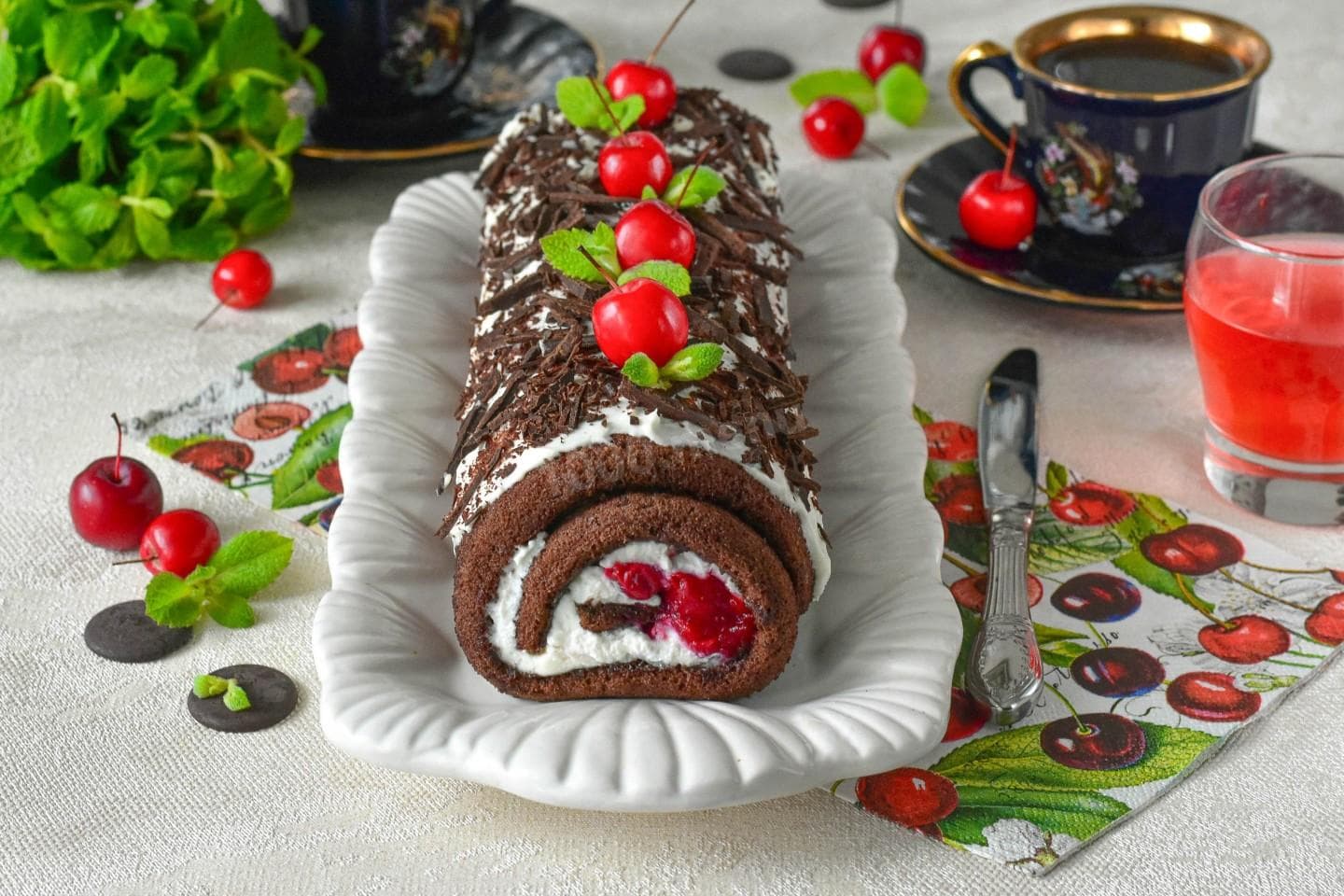 Ручеек с вишней вес ЛЭНД (31)