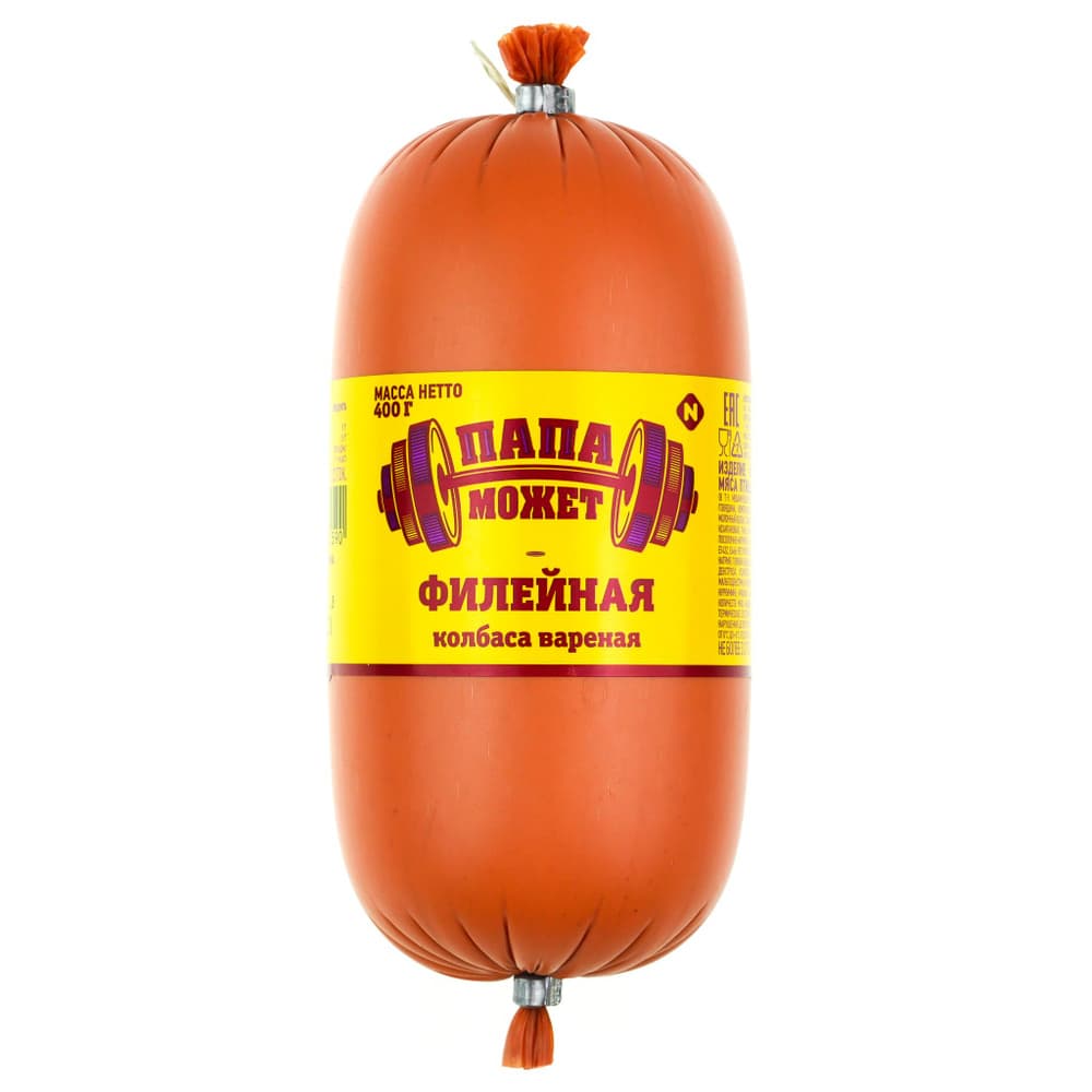 Колбаса вареная Филейная 400г Папа может