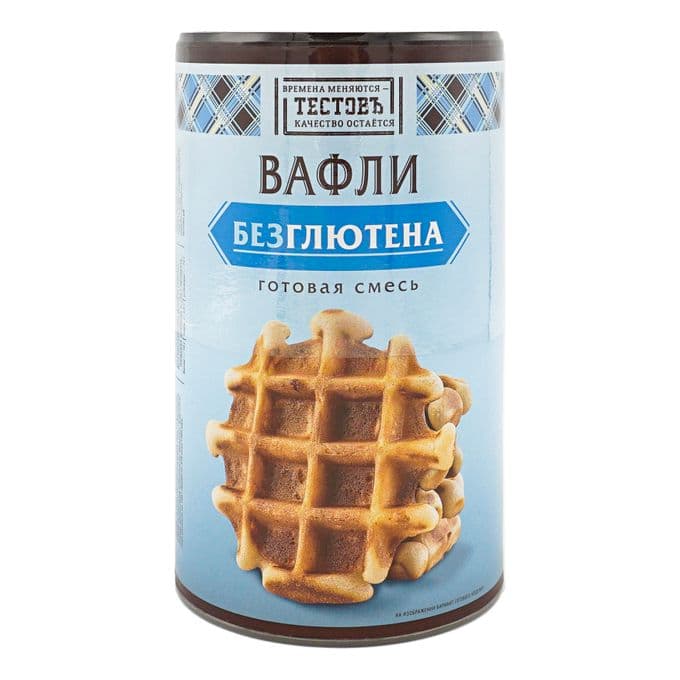 Смесь Вафли кокосовые без глютена 200г Тестовъ