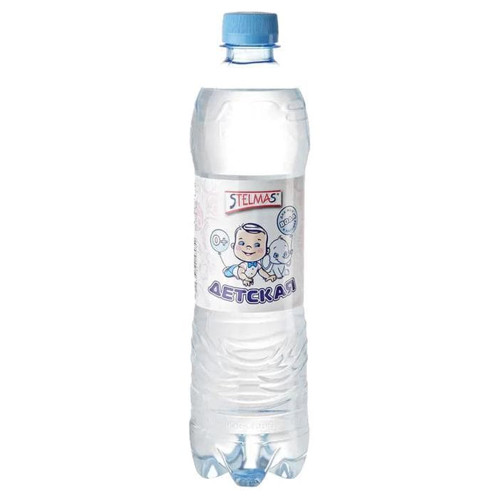 Детская питьевая вода Стэлмас 0,6л