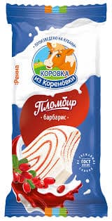 Мороженое пломбир ванильн.с Барбарисом 55 г флоупак КизК