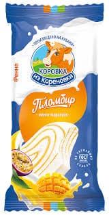 Мороженое пломбир ванильн.с Манго Маракуйей 55 г флоупак КизК