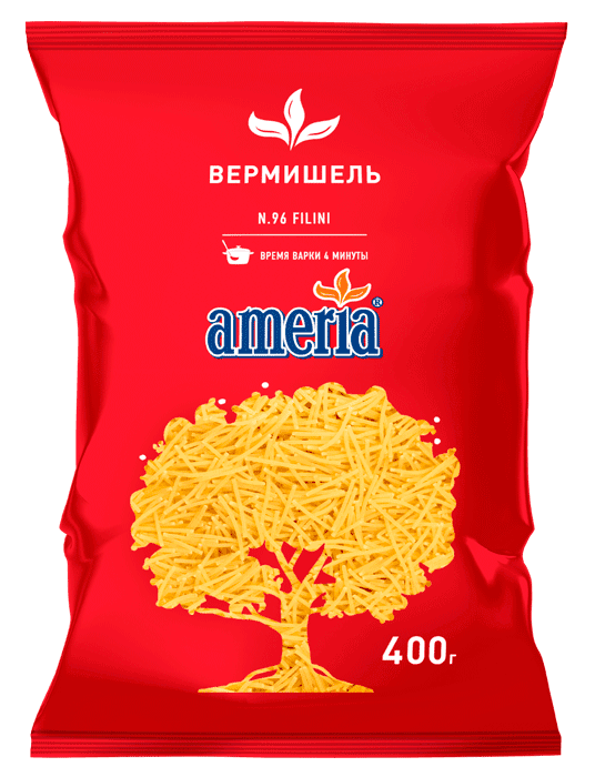 Мак.Америя Вермишель 400г